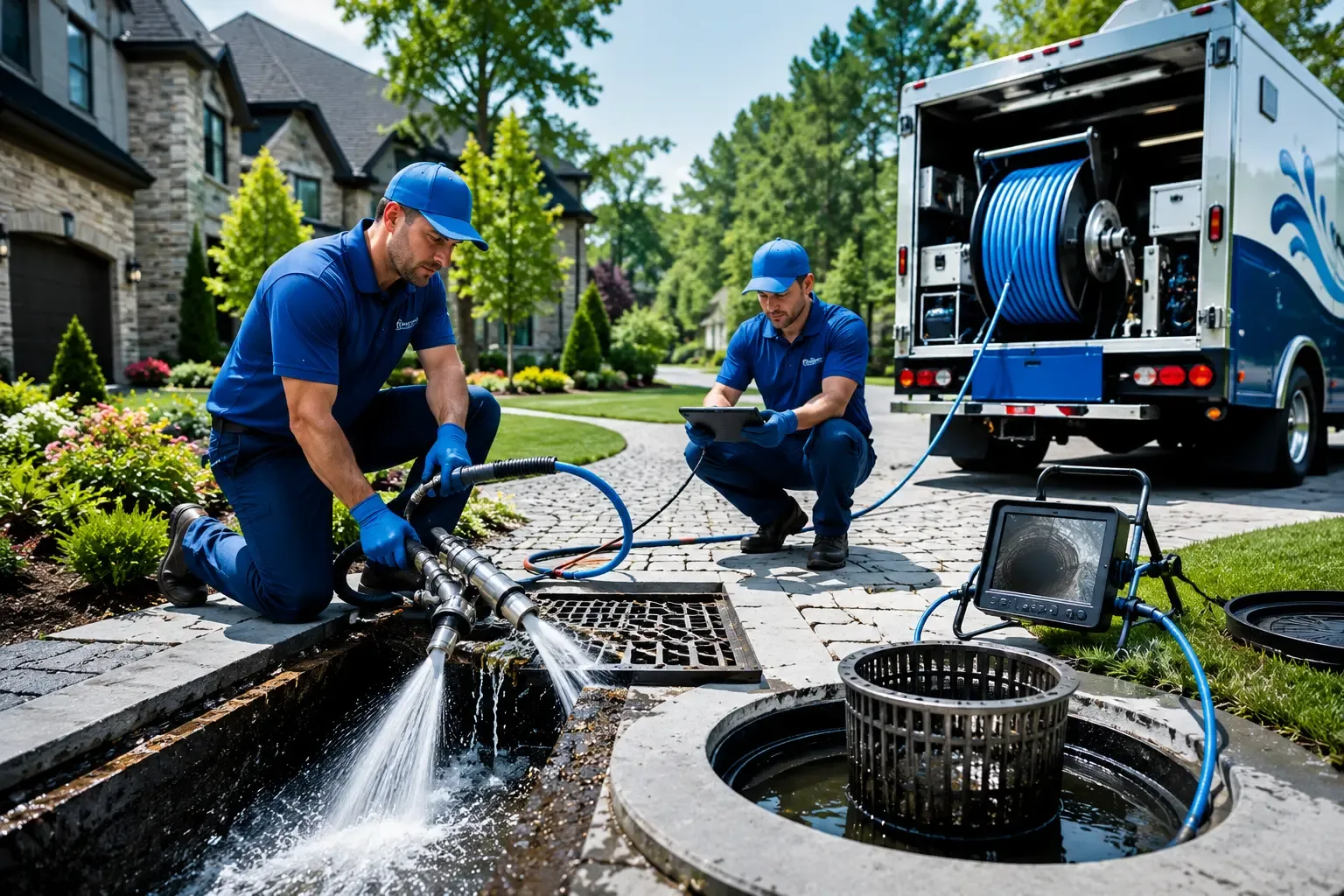 Local outdoor drain cleaning professionals in Parkersburg, IA